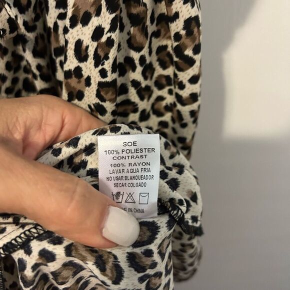 Main strip maxi dress women’s Medium boho babydoll peasant whimsigoth Y2K witchy - Picture 9 of 11